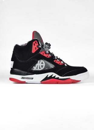 Кросівки nike air jordan 5 retro 'quai 54'  red