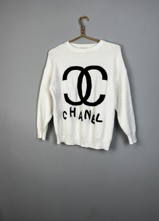 Вʼязаний светр chanel 2