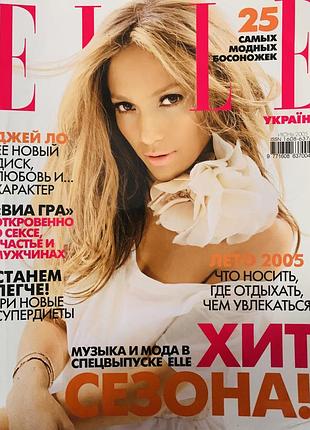 Elle ukraine 6/2005 jennifer lopez