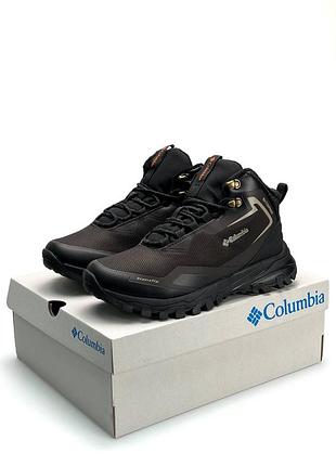 Мужские кроссовки columbia trailstorm brown fur