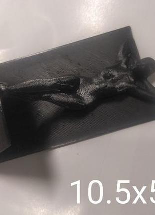 Підставка для телефона чорна дівчина