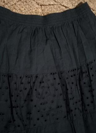 Юбка из прошвы на подкладке