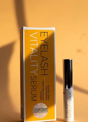 Живильна сироватка для росту вій oxford biolabs eyelash vitality serum 3,5ml