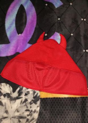 Костюм чертик шапка