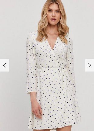 Сукня на запах, в горошок, від samsoe samsoe