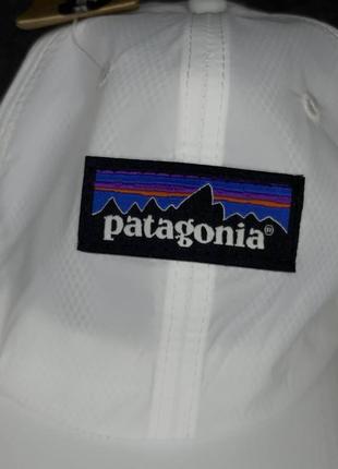 🔝 кепка patagonia белого цвета4 фото