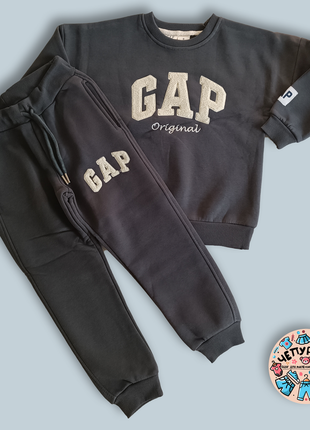 Костюм теплий на флісі gap для хлопчиків , для дівчаток
