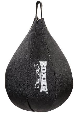 Груша боксерская подвесная boxer 1013-02 36x25см черный