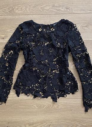 Женская кружевная блузка h&amp;m