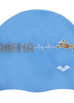 Шапочка для плавання дитяча arena kun junior cap ar-91552-90 кольору в асортименті