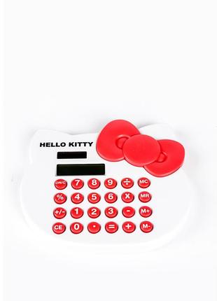 Калькулятор hello kitty sanrio бело-красный 8012052208800