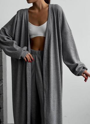 Костюм ( кардиган+штани )