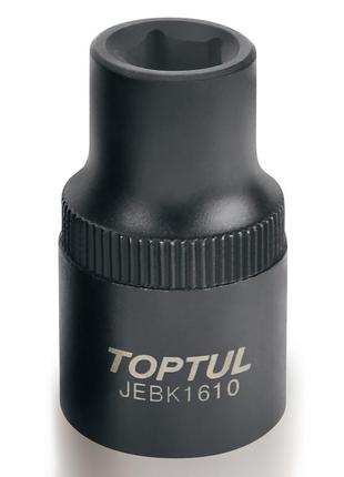 Головка 1/2" п'ятигранна 10 мм (для гідравлічних насосів) toptul jebk1610