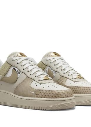 Nike air force 1 low tan bling 37