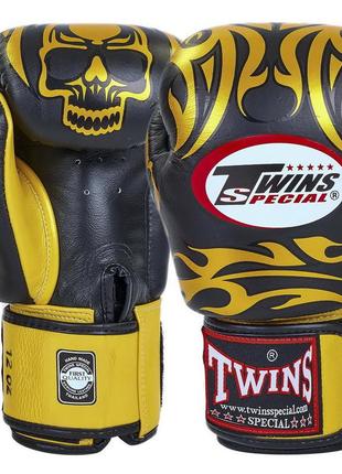 Перчатки боксерские кожаные twins fbgvl3-31 10-18 унций цвета в ассортименте