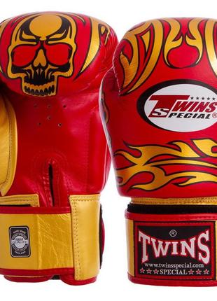 Перчатки боксерские кожаные twins fbgvl3-31 10-18 унций цвета в ассортименте5 фото