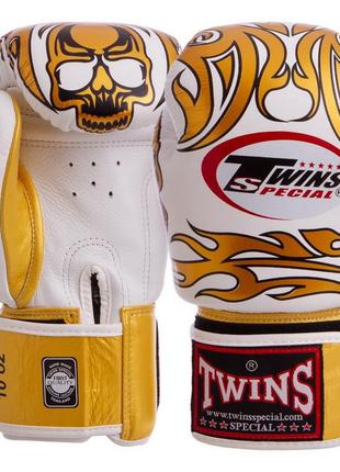 Перчатки боксерские кожаные twins fbgvl3-31 10-18 унций цвета в ассортименте2 фото