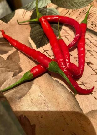 Гострий перець cayenne red (каїнський червоний) насіння 5 штук