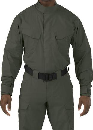 Рубашка тактическая 5.11 stryke™ tdu® long sleeve shirt 2xl tdu green1 фото
