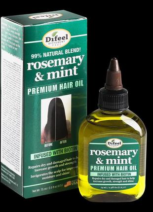 Маслянка для волос difeel - rosemary &amp; mint3 фото