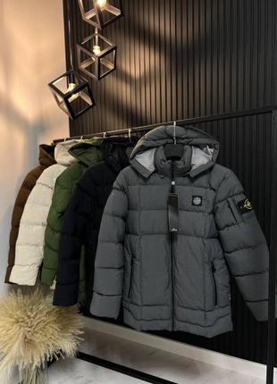 Мужская стеганая куртка зима бренд премиум турция s-m-l-xl-xxl