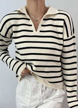 Трендове поло в смужку