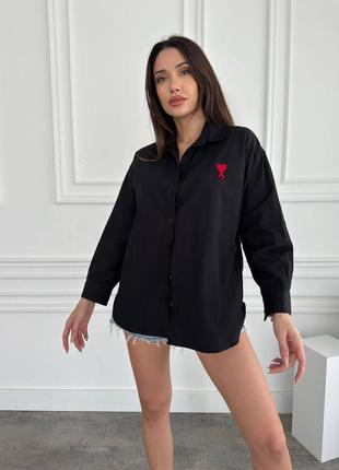 Люксовая рубашка хлопок 4