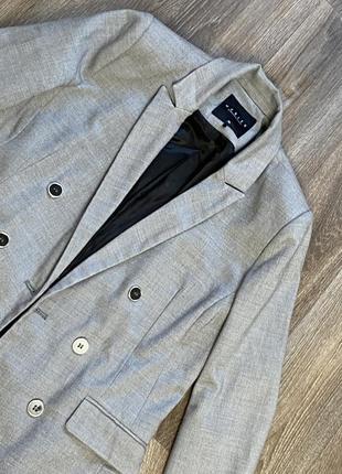 Mohito женский пиджак трендовый серый с пуговицами мохито тренд м s h&amp;m жакет