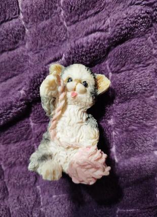 Статуетка котик вінтажна