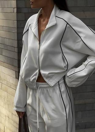 Спортивный костюм оверсайз флис6 фото