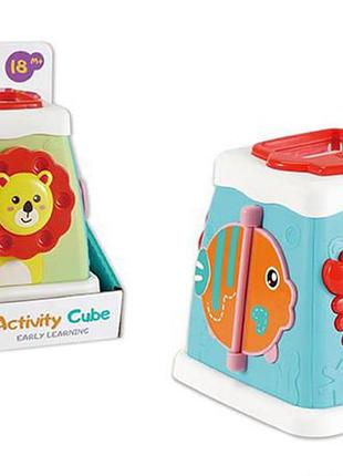 Бізікуб 3013 5в1 кожна панель активна activity cube