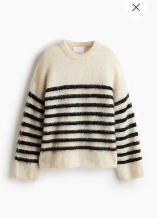 Светр з мохеру свитер мохе h&m hm 1242877011 premium collection оригінал ✅ xs s m l xl