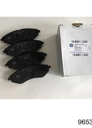 Колодки гальмівні передні chevrolet aveo (t250)