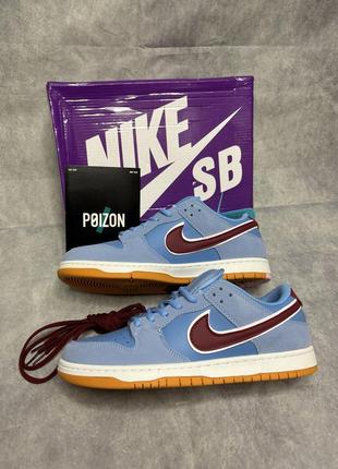 Кроссовки nike sb dunk low phillies valor blue
