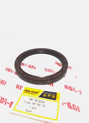 Сальник коленвала задний opel astra g / f / kadett e / vectra a / b / omega a / b