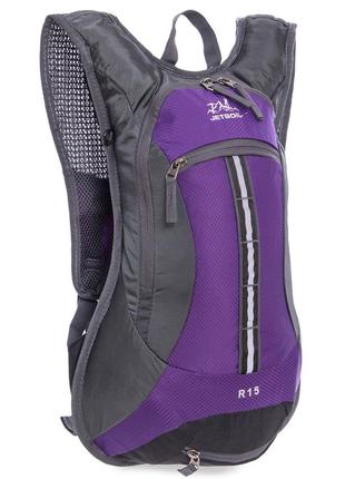 Рюкзак спортивний з жорсткою спинкою ga-2082 (нейлон, р-р 31х8х43см, кольори в асортименті)