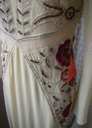 Платье роскошное вышивка frock&frill р.42-44 74266 фото