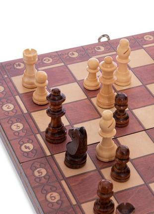 Набор настольных игр 3 в 1 zelart w7702h шахматы, шашки, нарды2 фото