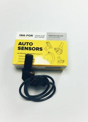 Датчик положения коленвала ina-for чери амулет