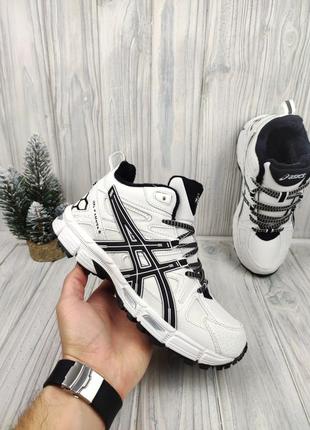 Женские кроссовки asics gel-kahana 8 winter white black