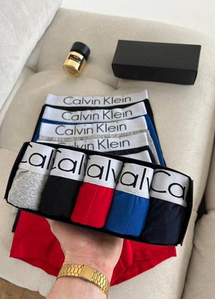 Мужские трусы calvin klein набор нижнего белья 5 штук