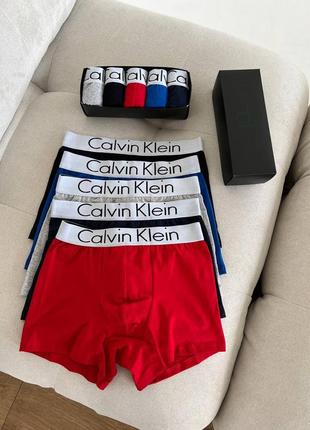 Мужские трусы calvin klein набор нижнего белья 5 штук