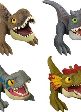 Набор динозавров юрского периода jurassic world dominion uncaged wild pop ups dinosaur