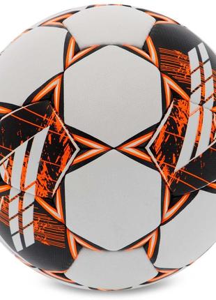 Мяч футбольный select flash turf fifa basic v23 №4 белый-оранжевый3 фото