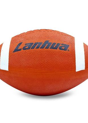 М'яч для американського футболу lanhua rsf9 no9 жовтогарячий4 фото
