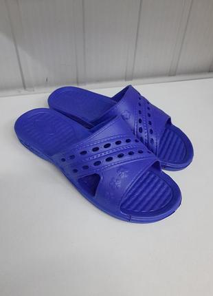 Тапочки женские синие с-5558. размеры: 36,37,38,39,40,41