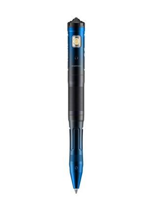 Fenix t6 тактична ручка з ліхтариком синя