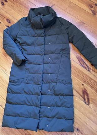 Куртка пальто пуховик olko довга