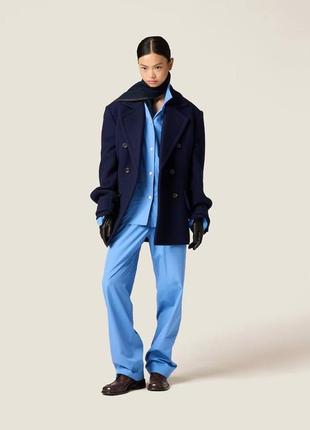 Пальто сине жіноче