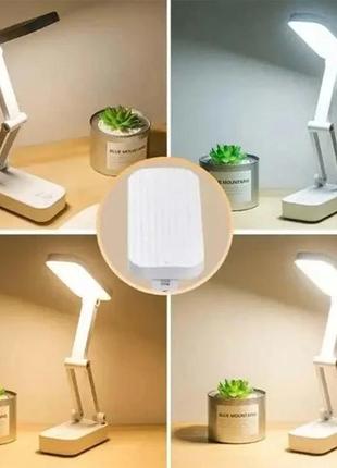 Сенсорна акумуляторна настільна лампа digad 1916 2,5 w 3000-6000 k